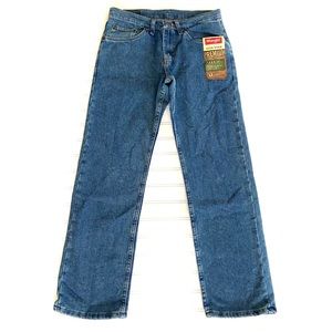 NWT Wrangler Men's 5-Star Premium Denim Regular Straight Jeans Size 31 x 30